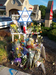 Accident Site memorial 2006-1