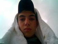 Self Portrait on cell phone